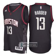 Camiseta Autentico Rockets Harden Negro