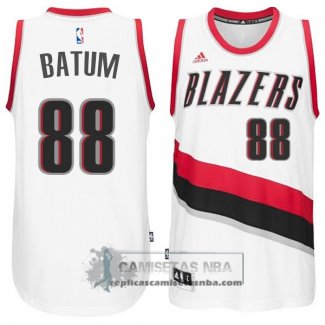 Camiseta Blazers Batum Blanco