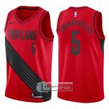 Camiseta Blazers Pat Connaughton Statement 2017-18 Rojo