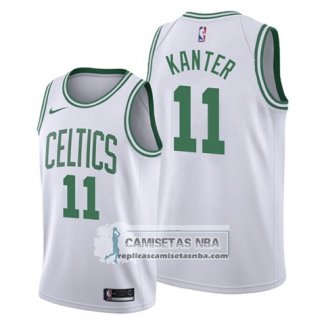Camiseta Boston Celtics Enes Kanter Association Blanco