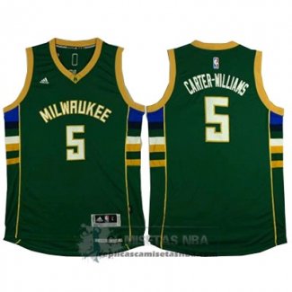 Camiseta Bucks Carter Williams Verde