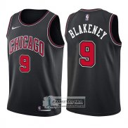 Camiseta Bulls Antonio Blakeney Statement 2017-18 Negro