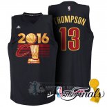 Camiseta Campeon Final Cavaliers Thompson 2016 Negro