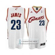 Camiseta Cavaliers Lebron James Home Blanco