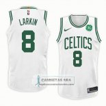Camiseta Celtics Shane Larkin Association 2018 Blanco