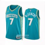Camiseta Charlotte Hornets Bryce Mcgowens NO 7 Ciudad 2023-24 Verde