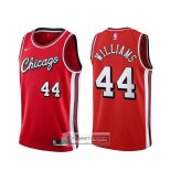 Camiseta Chicago Bulls Patrick Williams NO 44 Ciudad 2021-22 Rojo