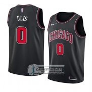 Camiseta Chicago Bulls Tyler Ulis Statement 2018 Negro