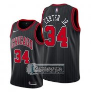 Camiseta Chicago Bulls Wendell Carter Jr. Statement Edition Negro