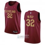 Camiseta Cleveland Cavaliers Dean Wade NO 32 Icon 2022-23 Rojo