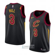 Camiseta Cleveland Cavaliers George Hill Statement 2018 Negro