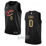 Camiseta Cleveland Cavaliers Kevin Love NO 0 Statement 2022-23 Negro