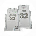 Camiseta Dallas Mavericks Cooper Flagg NO 32 City 2024-25 Blanco