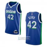 Camiseta Dallas Mavericks Maxi Kleber NO 42 Ciudad 2022-23 Azul