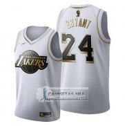 Camiseta Golden Edition Los Angeles Lakers Kobe Bryant 2019-20 Blanco