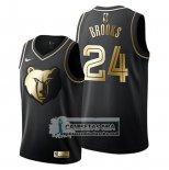 Camiseta Golden Edition Memphis Grizzlies Dillon Brooks Negro