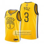 Camiseta Golden State Warriors Jordan Poole Earned Amarillo