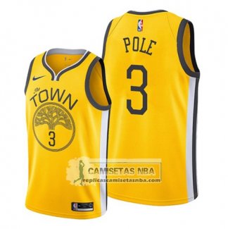 Camiseta Golden State Warriors Jordan Poole Earned Amarillo