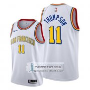 Camiseta Golden State Warriors Klay Thompson Classic Edition Blanco