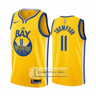 Camiseta Golden State Warriors Klay Thompson Statement 2019-20 Amarillo