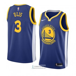 Camiseta Golden State Warriors Tyler Ulis Icon 2018 Azul