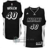 Camiseta Heats Haslem Negro