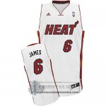 Camiseta Heats James Blanco