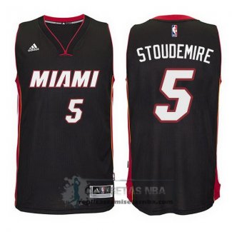 Camiseta Heats Stoudemire Negro