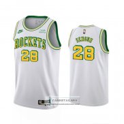 Camiseta Houston Rockets Alperen Sengun NO 28 Classic 2022-23 Blanco