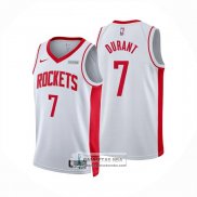 Camiseta Houston Rockets Kevin Durant NO 7 Association 2025-26 Blanco