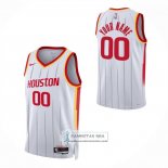 Camiseta Houston Rockets Personalizada Association 2026-27 Blanco
