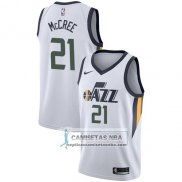 Camiseta Jazz Erik Mccree Association 2017-18 Blanco