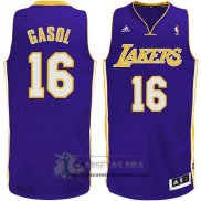 Camiseta Lakers Gasol Purpura