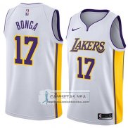 Camiseta Lakers Isaac Bonga Association 2018 Blanco