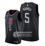 Camiseta Los Angeles Clippers Montrezl Harrell Statement Negro