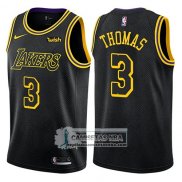 Camiseta Los Angeles Lakers Isaiah Thomas Ciudad 2018