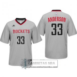 Camiseta Manga Corta Houston Anderson Gris