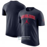 Camiseta Manga Corta New Orleans Pelicans Ciudad Negro