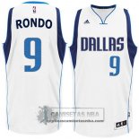 Camiseta Mavericks Rondo Blanco