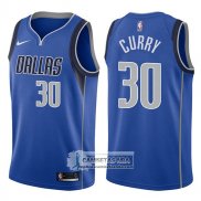 Camiseta Mavericks Seth Curry Icon 2017-18 Azul