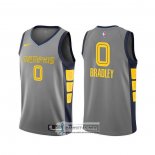 Camiseta Memphis Grizzlies Avery Bradley Ciudad Gris