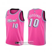 Camiseta Miami Heat Tim Hardaway Earned Rosa