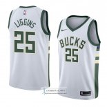 Camiseta Milwaukee Bucks Deandre Liggins Association 2018 Blanco