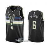 Camiseta Milwaukee Bucks Eric Bledsoe Statement 2020-21 Negro