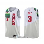 Camiseta Milwaukee Bucks George Hill Earned Blanco