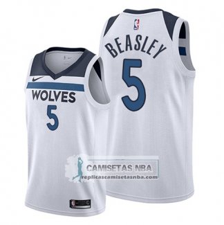 Camiseta Minnesota Timberwolves Malik Beasley Association 2019-20 Blanco