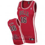 Camiseta Mujer Bulls Gasol Rojo