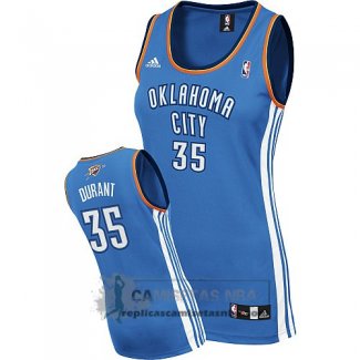 Camiseta Mujer Thunder Durant Azul