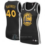 Camiseta Mujer Warriors Barnes Negro