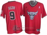 Camiseta Navidad Bulls Deng 2013 Rojo